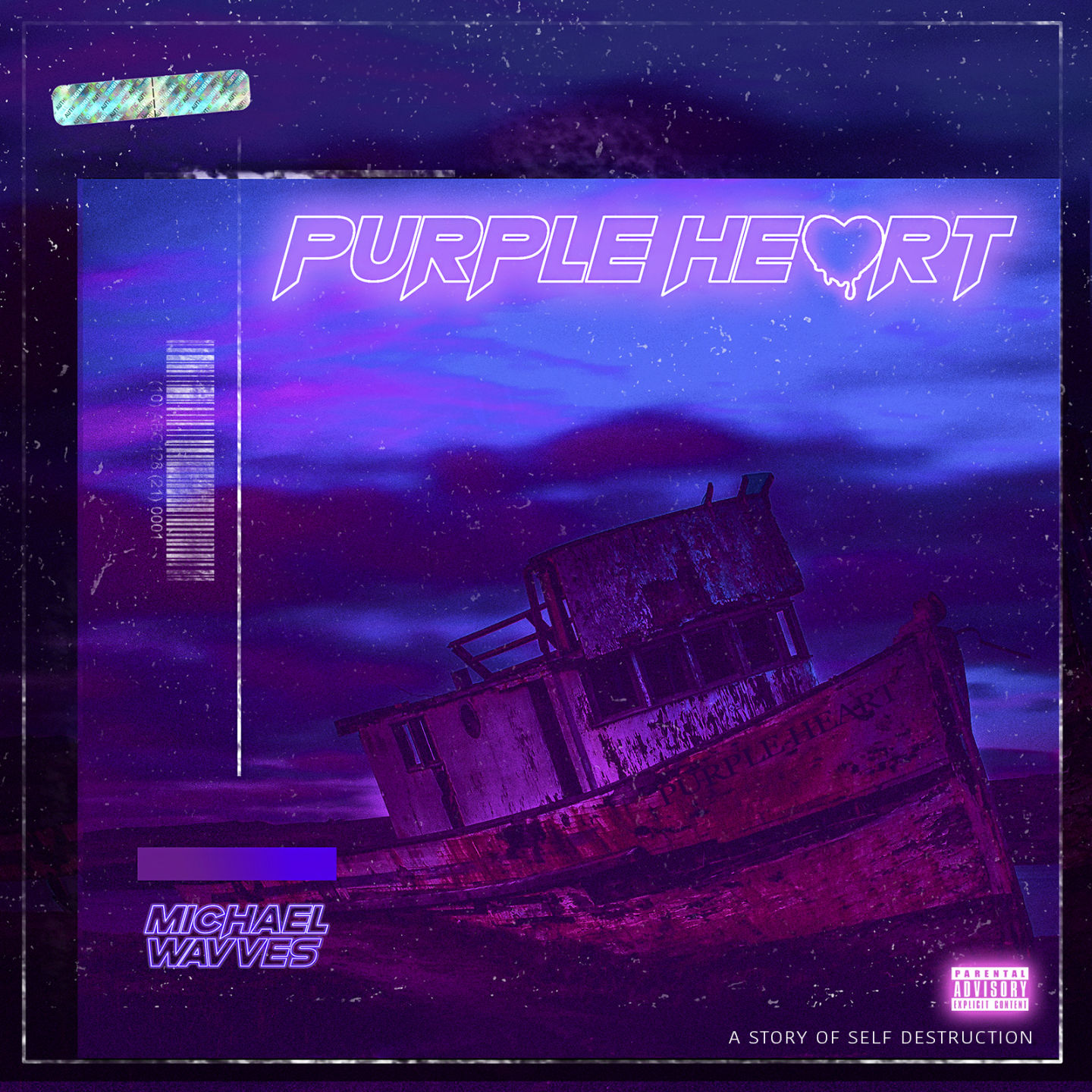 Michael Wavves Purple Heart cover
